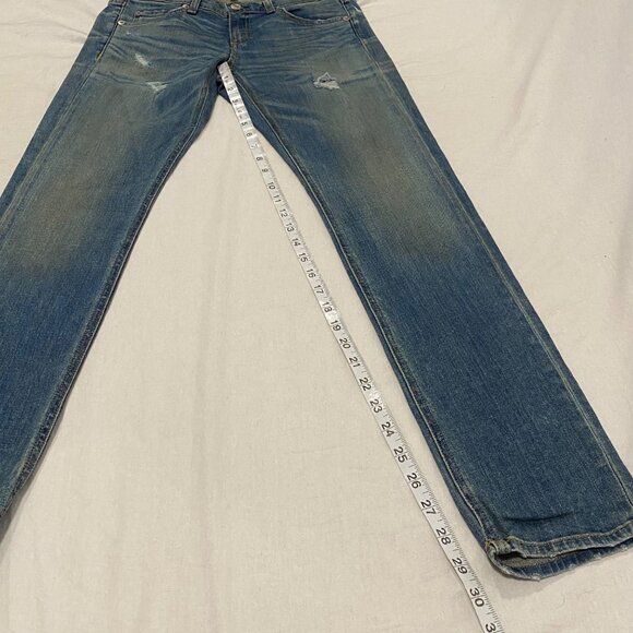 Rag & Bone The Dre Boyfriend Skinny Jeans in Armitage Size 25 NWT - Picture 10 of 12